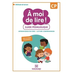 Comparateur de prix : Magnard À moi de lire ! CP (2019) - Banque de ressources sur CD-Rom avec guide pédagogique papier