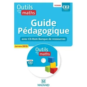 Comparateur de prix : Magnard Outils Pour Les Maths Ce2 Cycle 2 - Guide Pédagogique (1 Cd-Rom)