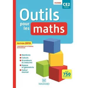 Comparateur de prix : Magnard Outils pour les maths CE2, cycle 2 : fichier : avec 750 exercices