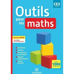 Comparateur de prix : Magnard Outils pour les maths : CE2 - manuel de l'élève (édition 2019)