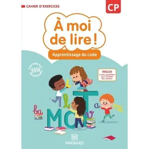 Magnard À moi de lire ! : CP - cahier d'apprentissage du code (édition 2019) pas cher
