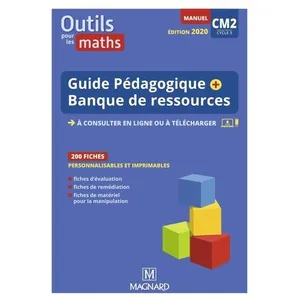 Comparateur de prix : Magnard Outils pour les Maths CM2 (2020) - Guide pédagogique papier + ...