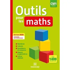 Comparateur de prix : MAGNARD Outils pour les maths : CM1 - cycle 3 - manuel de l'élève (édition 2020)