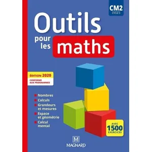 Comparateur de prix : MAGNARD Outils pour les maths : CM2 cycle 3 - manuel de l'élève (édition 2020)