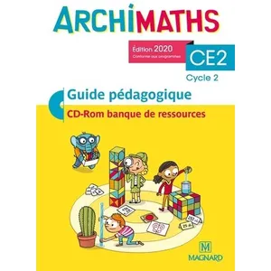 Comparateur de prix : Magnard Archimaths CE2 (2020) - Guide pédagogique papier + Banque de r...
