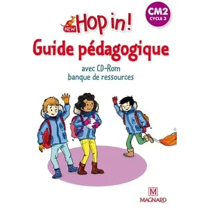 Comparateur de prix : Magnard New Hop In! Anglais CM2 (2020) - Banque de ressources sur CD-Rom avec guide pédagogique papier