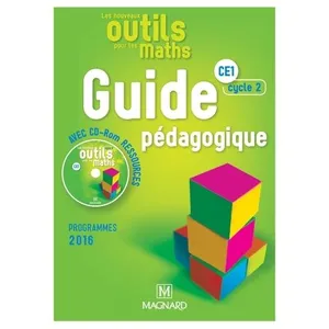 Comparateur de prix : Magnard Les Nouveaux Outils Pour Les Maths Ce1 Cycle 2 - Guide Pédagogique (1 Cd-Rom)