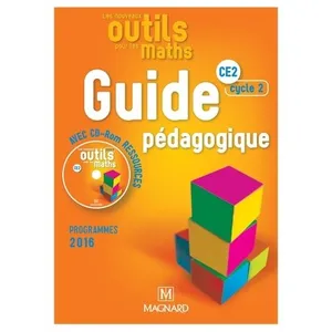 Comparateur de prix : Magnard Les Nouveaux Outils Pour Les Maths Ce2 - Guide Pédagogique (1 Cd-Rom)