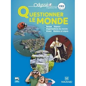 Comparateur de prix : Magnard Odysséo Questionner le monde CE2 (2017) - Manuel de l'élève