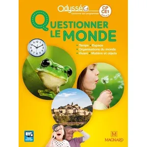 Comparateur de prix : Magnard Odysséo Questionner le monde CP-CE1 (2018) - Manuel de l'élève