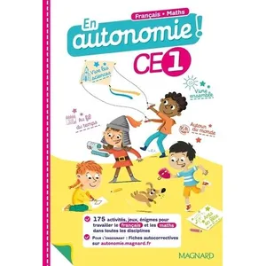 Comparateur de prix : Magnard En autonomie ! CE1 (2021) - Fiches, jeux et activités en français et en maths broché