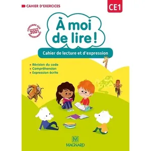 Comparateur de prix : Magnard À moi de lire ! CE1 (2021) - Cahier de lecture et d'expression broché