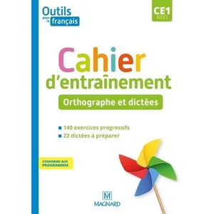 Magnard Outils pour le Français CE1 (2021) - Cahier - Orthographe et dictées pas cher