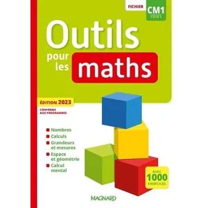 Magnard Outils pour les maths CM1, cycle 3 : fichier : conforme aux programmes pas cher