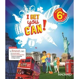 Comparateur de prix : Magnard I bet you can ! anglais 6e, cycle 3, A1-A2 : nouveau programme : bimanuel