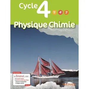 Magnard Physique chimie cycle 4, 5e, 4e, 3e : programme 2016 : bimanuel pas cher