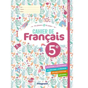 De plumes et de pages 5e cahier de français - Florence Randanne - Magnard - broché - Scolaire / Universitaire broché pas cher