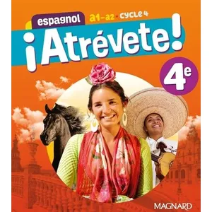 Comparateur de prix : Magnard ¡Atrévete! : Espagnol : 4e - Manuel élève (édition 2023)