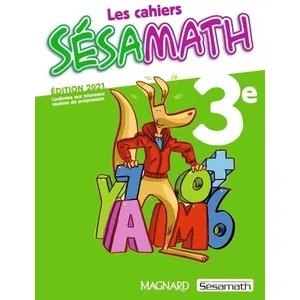 Comparateur de prix : Magnard Les cahiers Sésamath : 3e - cahier de l'élève (édition 2021)