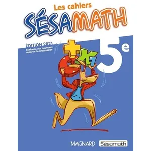 Comparateur de prix : Magnard Les cahiers Sésamath : 5e - cahier de l'élève (édition 2021)