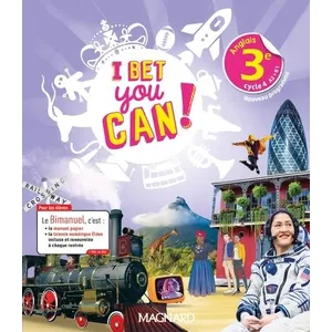 Comparateur de prix : Magnard I bet you can ! anglais 3e, cycle 4, A2-B1 : bimanuel : nouveau programme