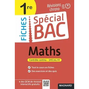 Comparateur de prix : Magnard Maths 1re : révisions chrono : contrôle continu, spécialité Vito Punta
