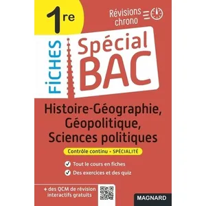 Magnard Histoire-Géographie, Géopolitique, Sciences Politiques 1re pas cher