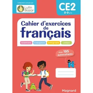 Comparateur de prix : Magnard Cahier d'exercices de français CE2: Une collection conçue par Lutin Bazar