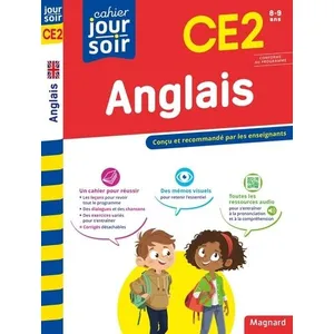 Comparateur de prix : Magnard Anglais CE2 - Cahier Jour Soir: Conçu et recommandé par les enseignants