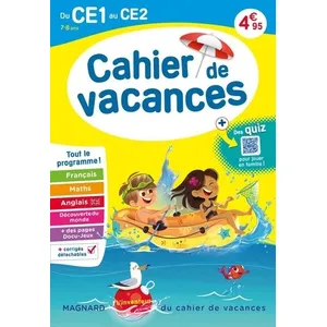 Comparateur de prix : Magnard Cahier de vacances du CE1 au CE2, 7-8 ans : tout le programme