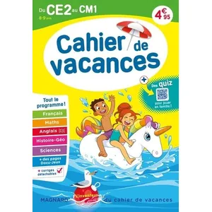 Comparateur de prix : Magnard Cahier de vacances du CE2 au CM1, 8-9 ans : tout le programme