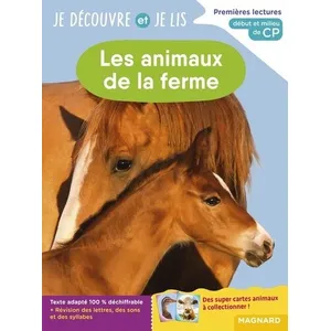 Comparateur de prix : Magnard Je découvre et je lis : les animaux de la ferme - début et milieu de CP