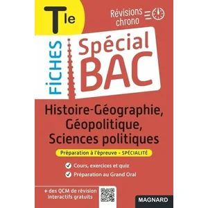 Comparateur de prix : Magnard Spécial Bac Fiches Histoire-Géo, Géopolitique, Sciences Po Tle Bac 2024