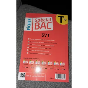 Comparateur de prix : Magnard Spécial Bac Fiches SVT Tle Bac 2025 Coraline Madec (Auteur)