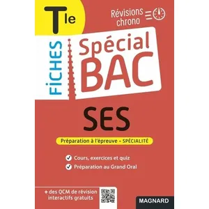 Comparateur de prix : Magnard Spécial Bac Fiches SES Tle Bac 2025 Céline Charlès (Auteur), Sophie Mattern (Auteur)