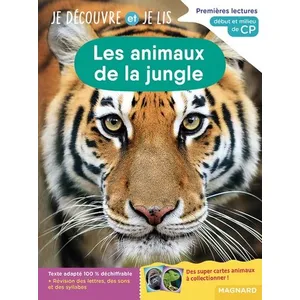 Comparateur de prix : Magnard Je découvre et je lis CP - Les animaux de la jungle broché