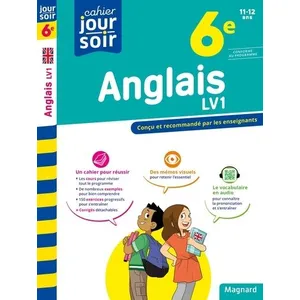 Comparateur de prix : Magnard Anglais 6e LV1 - Cahier Jour Soir: Conçu et recommandé par les enseignants