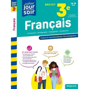 Magnard Français 3e Brevet - Cahier Jour Soir: Conçu et recommandé par les enseignants pas cher