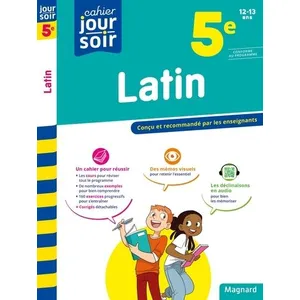 Comparateur de prix : Magnard Latin 5e - Cahier Jour Soir: Conçu et recommandé par les enseignants