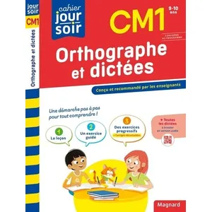 Magnard Cahier du jour / cahier du soir : orthographe et dictées - CMVendu paramazon