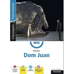 Comparateur de prix : Magnard Dom Juan - Classiques et Patrimoine  Molière (Auteur), François Tacot (Commentaire)