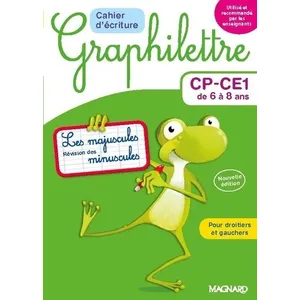 Comparateur de prix : Magnard Cahier D'écriture Cp-Ce1 De 6 À 8 Ans - Les Majuscules Et Révision Des Minuscules