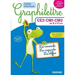 Comparateur de prix : Magnard Graphilettre CE2-CM1-CM2  Collectif (Auteur)