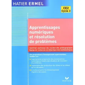 Hatier Ermel - Apprentissages numériques et résolution de problèmes CE2