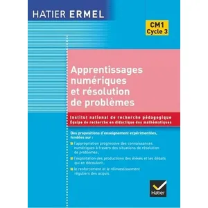 Comparateur de prix : Hatier Ermel - Apprentissages numériques et résolution de problèmes CM1