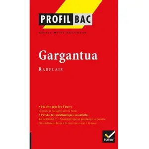 HATIER Gargantua - Rabelais pas cher