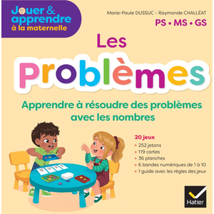 Comparateur de prix : Hatier Boite de jeux maths maternelle Ed.2022 - Problèmes mathématiques