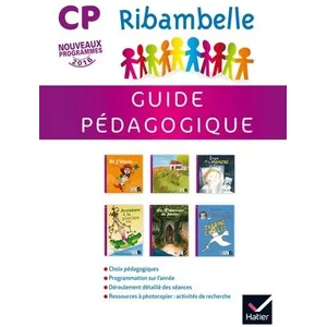 Comparateur de prix : Hatier Ribambelle, méthode de lecture CP, série violette : guide pédagogique