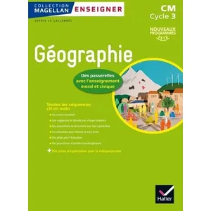 Comparateur de prix : Hatier Magellan Enseigner la Géographie au cycle 3 éd. 2016 - Guide pédagogique