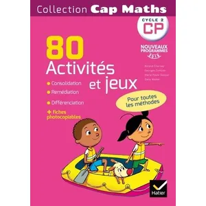 Comparateur de prix : Hatier Cap Maths CP éd. 2016 - 80 Activités de consolidation, remédiation, différenciation